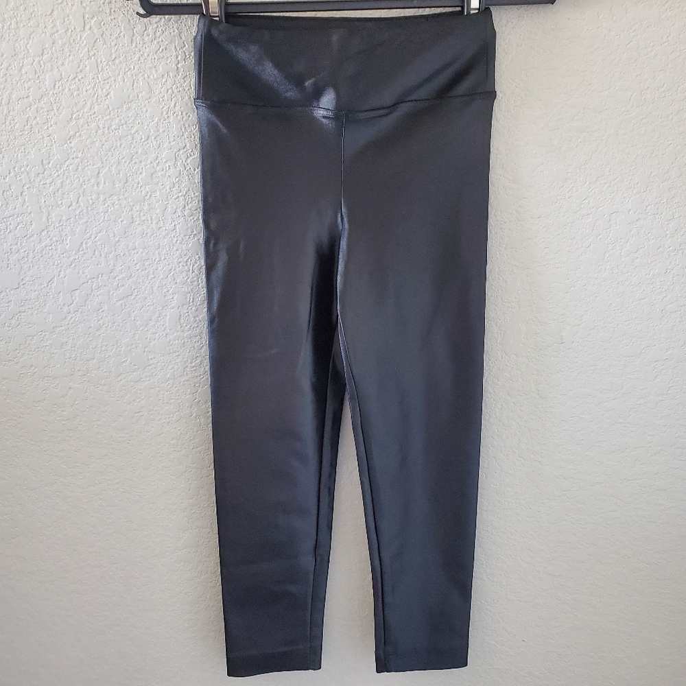 Koral black cropped leggings NWOT